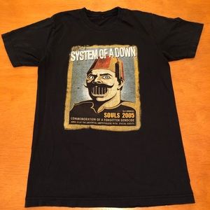 Vintage 2005 system of the down tour artwork promo